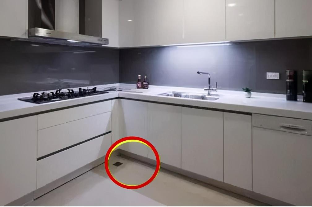 厨房地漏安装位置图片图片