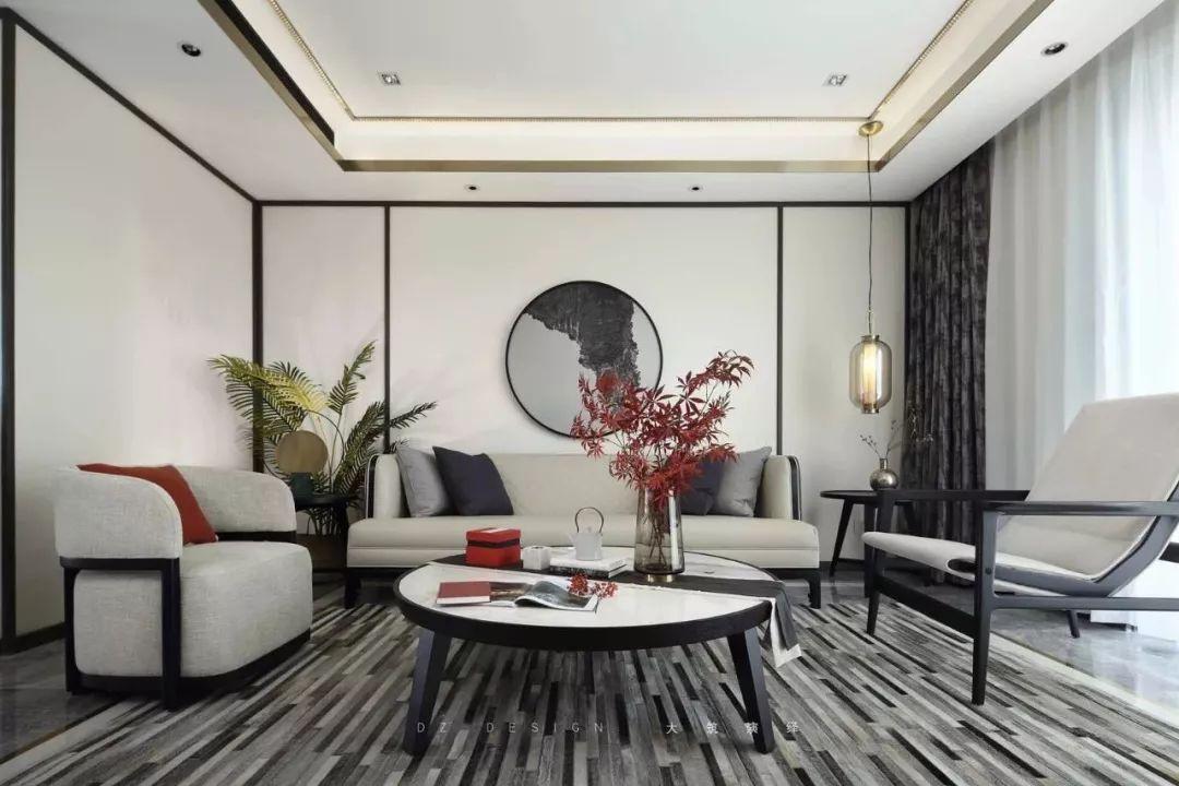 新中式风沙发背景墙设计 每一款都很惊艳