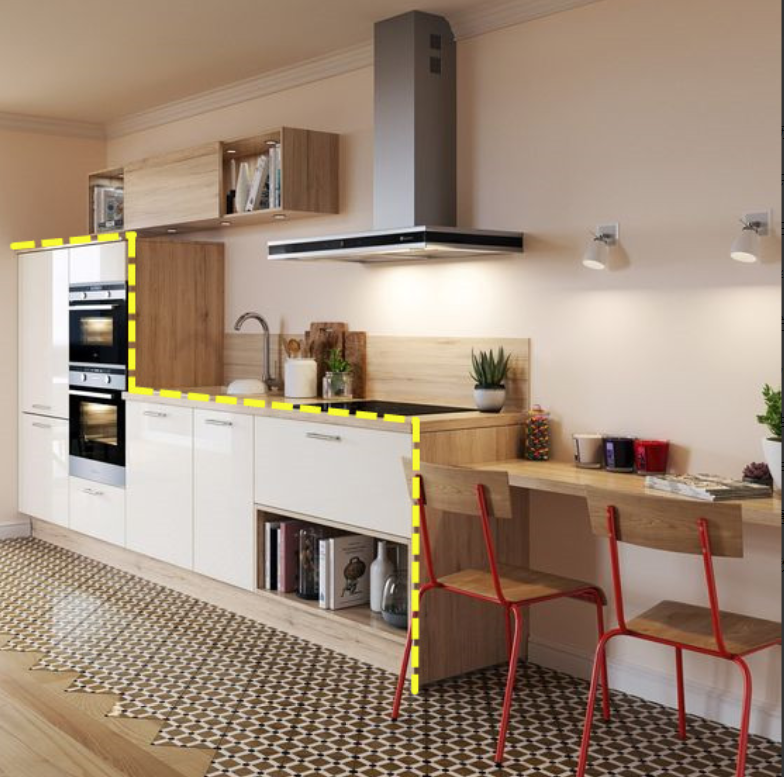 厨房不要吊柜怎么做 设计成高低柜用起来更舒适方便