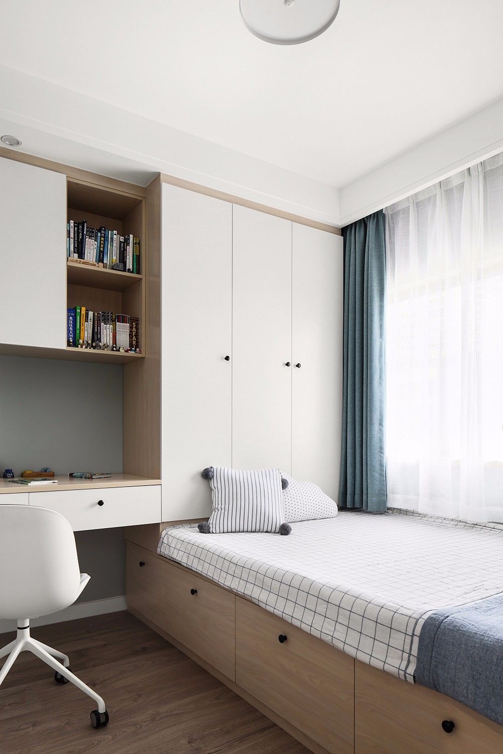 北歐三居室裝修效果 營造出溫馨輕松的家庭環境