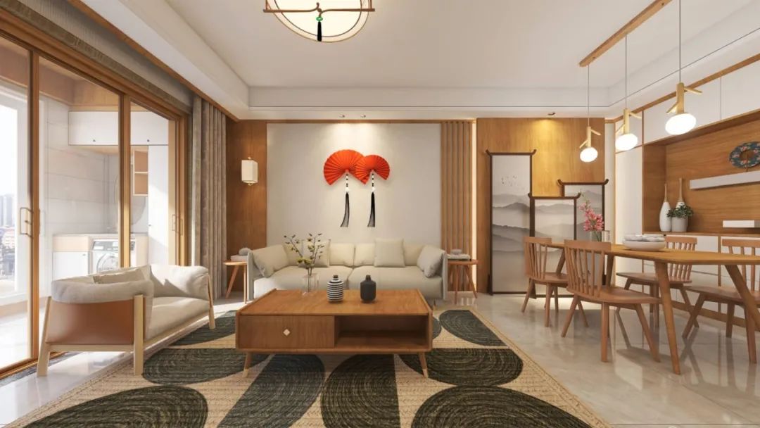 80平两居室设计 20天装出了新潮的日式小宅