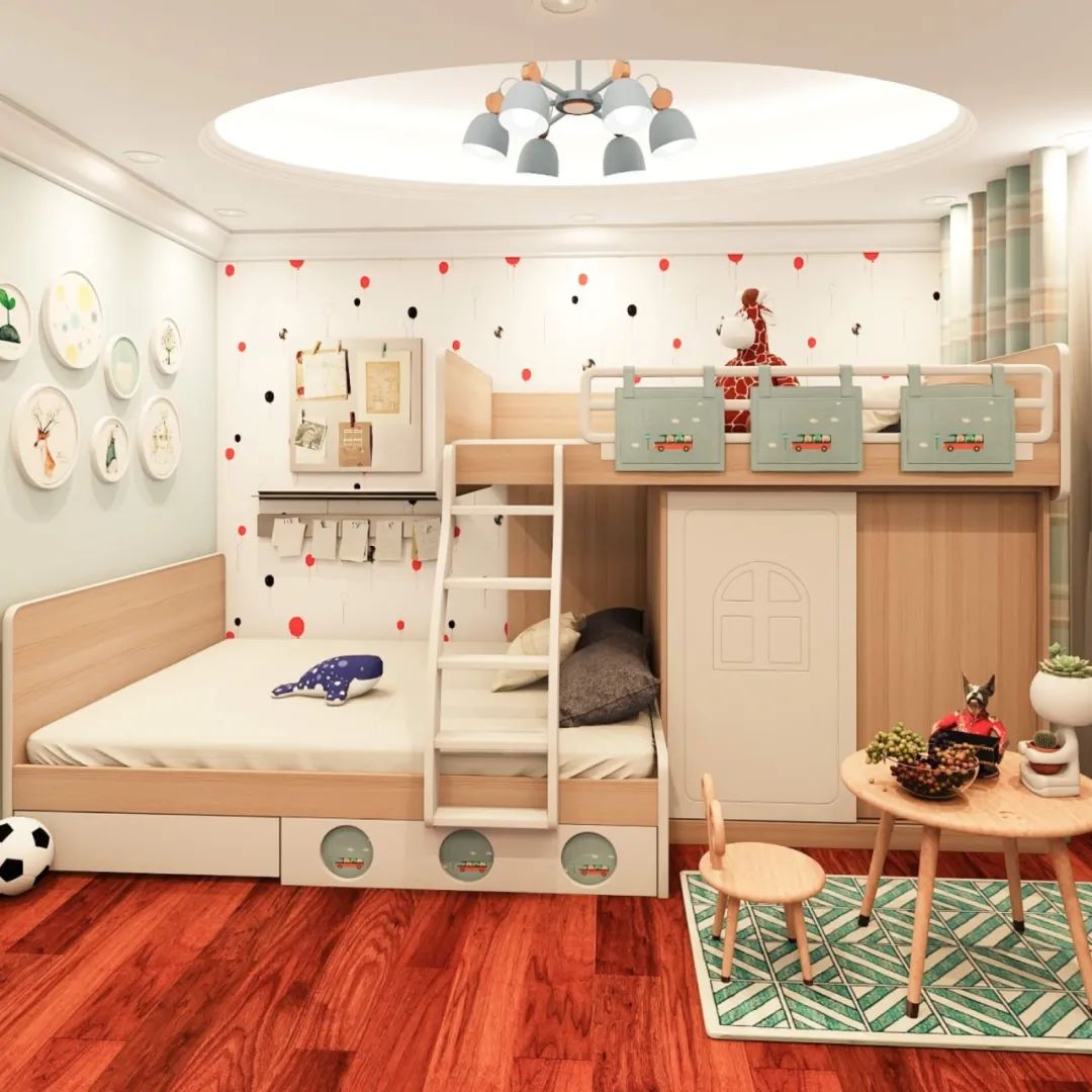 创意满满的儿童房设计 这7款有颜值又具成长性