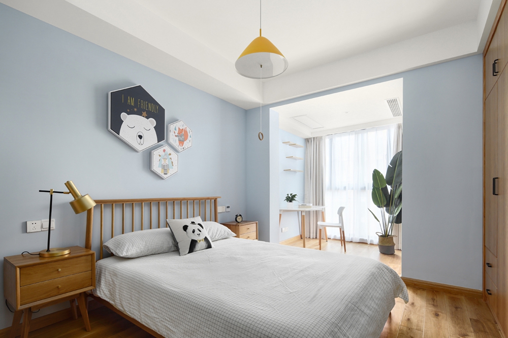 原木日式三居室装修 从颜值、氛围到实用性都无可挑剔