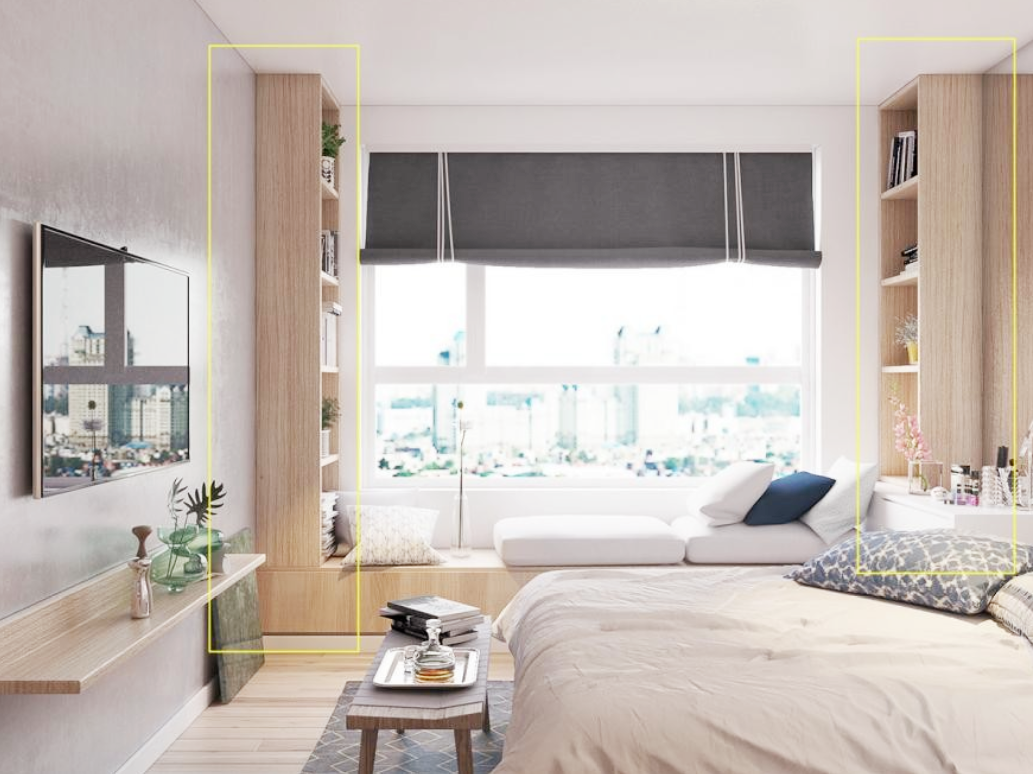 卧室飘窗怎么利用 一体化设计能让储物增5㎡