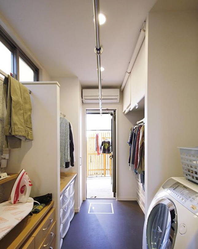 日式家政间装修设计 洗衣收纳一起好方便!