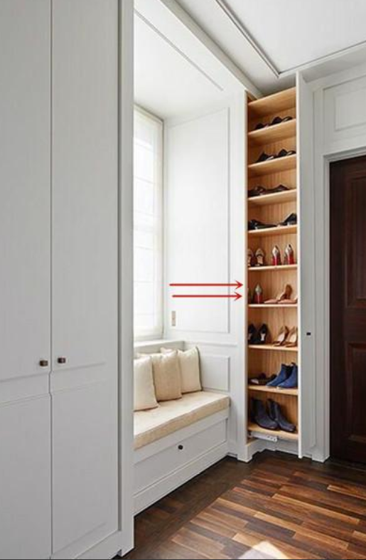 衣柜可抽拉设计 收纳可多出几平方米!