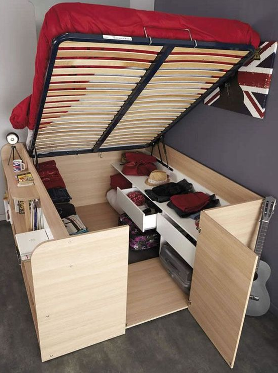 卧室太小怎么装 这4种设计方法用得上!