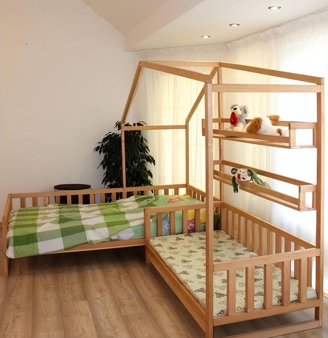 二胎家庭儿童房设计 这几种比上下床更安全!