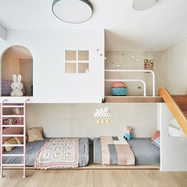 小卧室不做榻榻米怎么装 上下层设计更灵活?
