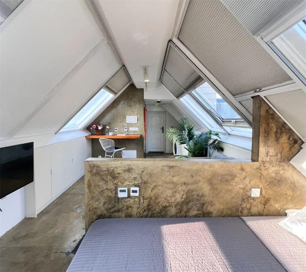 45平一房一厅设计 享受天花板采光独居超舒服