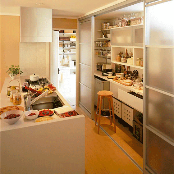 厨房如何增加一个储物间 这几种都是不错选择!