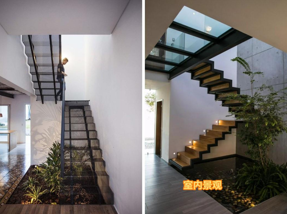 楼梯下的空间如何利用 下沉20cm做功能区更舒适?