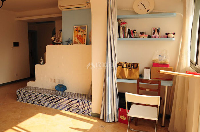 蔚藍(lán)色港灣 一室一廳地中海 ,地中海風(fēng)格,一室一廳