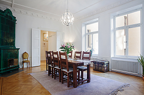 北欧古典家居餐厅图片
