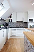 北欧简洁阁楼厨房设计