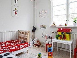 现代设计风格儿童房图片