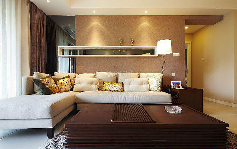 清新素雅 精心打造简约公寓 三居室装修,富裕型装修