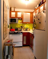 SOHO优雅公寓厨房效果图