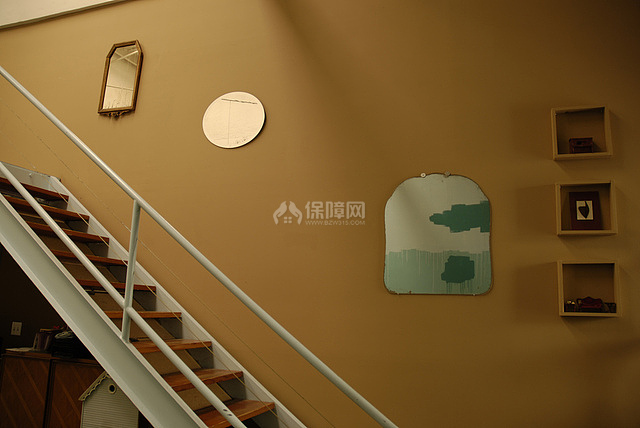 随意手绘背景墙 舒适生活复式房 海外家居,,,复式