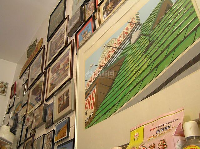 老頑童童心未泯 皮影背景墻韻味足 公寓裝修,90平
