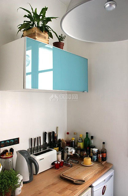 小空间大利用 80后爸妈巧装简约二居 二居室装修,