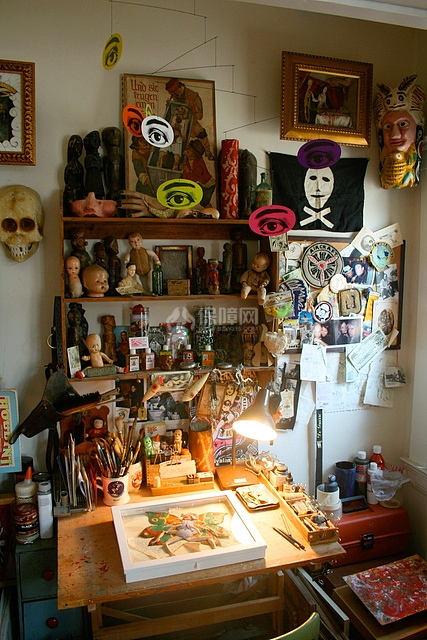 家就是最好的展台 老手艺人的艺术屋 一居室装修,9