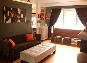 欧式公寓房 简洁大气客厅设计