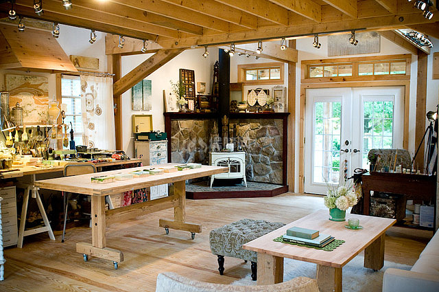 回归大自然 画家的私密小木屋 别墅装修,130平米