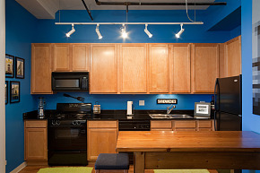 简约风格公寓式住宅厨房整体橱柜效果图赏析