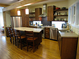 美式复式家居厨房图片大全