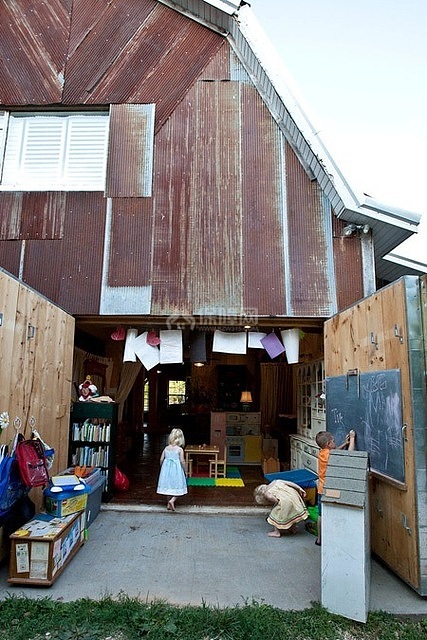 全木田园式度假小屋 游玩生活 别墅装修,110平米