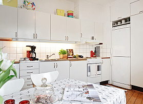 宜家风格公寓厨房设计图片