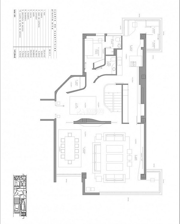 白色透亮家 气质沉稳生活 公寓装修,140平米以上