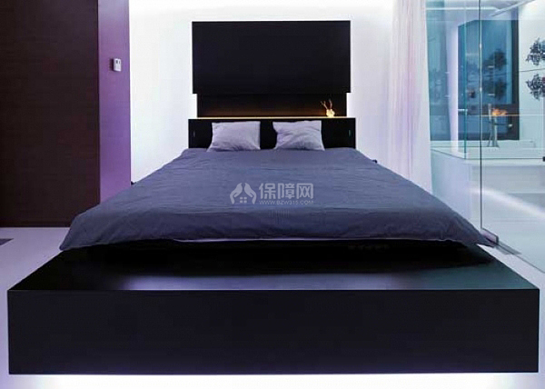 现代优雅风 黑白棕简约公寓 四房装修,富裕型装修,