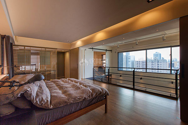 台湾温馨三口之家 超现代LOFT loft风格,跃
