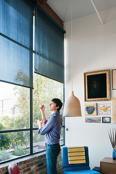 衣帽间书架楼梯一体化 简约LOFT loft风格,
