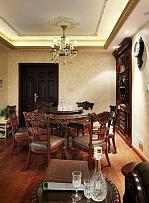 美式古典家居餐厅效果图片