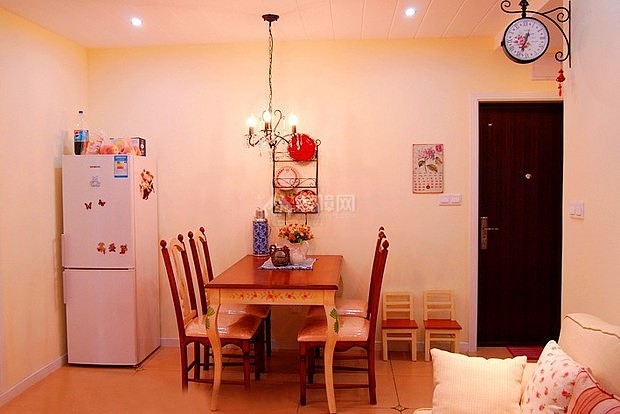 清新田園風(fēng) 甜蜜混搭一居室 一居室裝修,小戶型裝修
