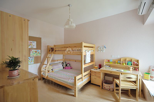 实用儿童房 三室两厅混搭家 三居室装修,富裕型装修