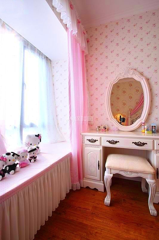 hello kitty夢幻家 田園混搭三居室 三居