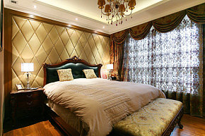 古典优雅欧式风格卧室图片