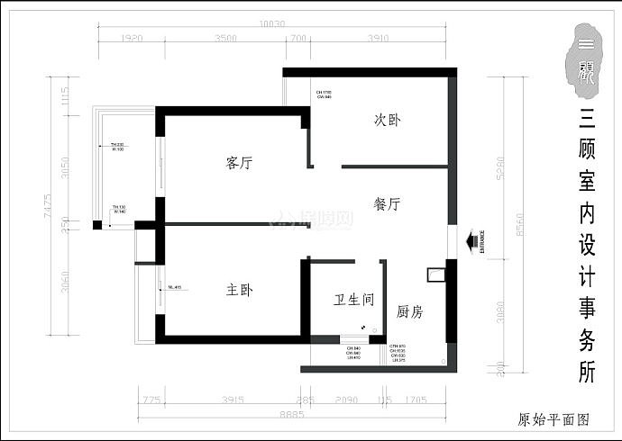阳光芬芳 12万打造80平绿色田园家 二居室装修,