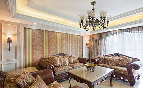 欧式风格豪华客厅效果图片