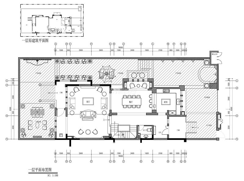 2层原建筑平面图
