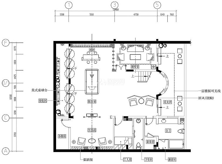 瑪麗?洛絲整體軟裝 藍(lán)白搭配浪漫歐式別墅 別墅裝修