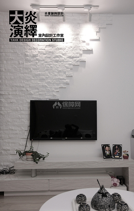 純潔無暇的家 北歐風白色系一居室 阿喜,大炎演繹,