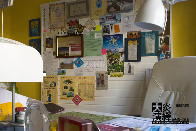 美式乡村风采 红色复古系复式新家 阿喜,大炎演绎,