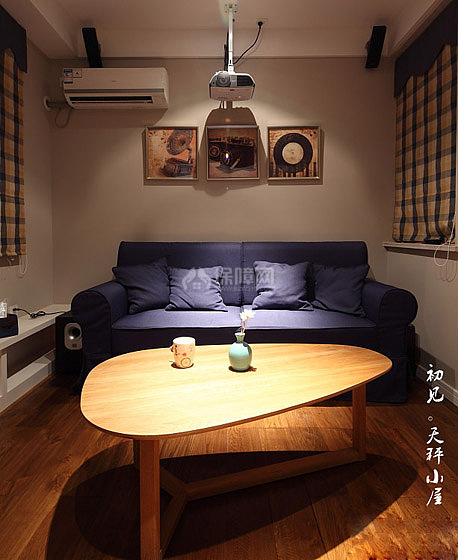 混搭三居室休闲区效果图
