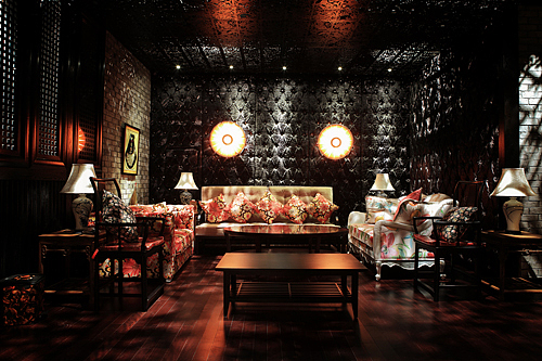 【星艺装饰】外婆桥重庆长寿清明上河坊店