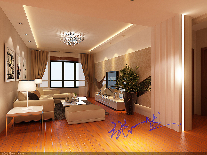 简约 温馨 家的感觉 是这个设计所表达的主题